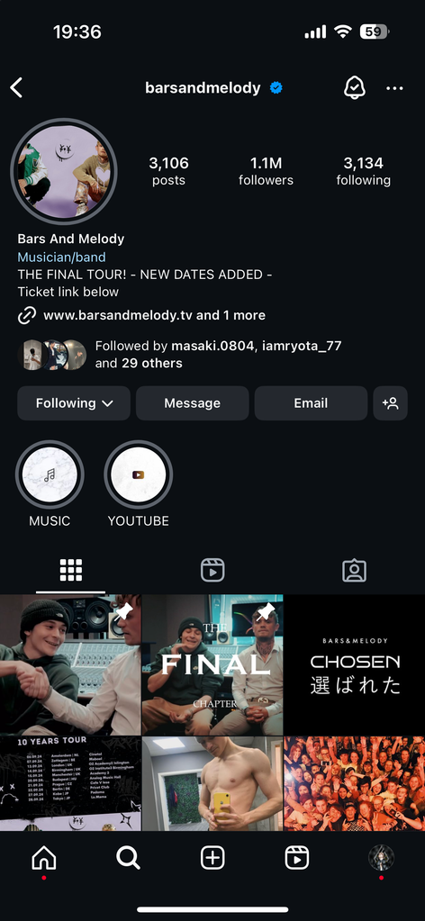 Bars & Melody